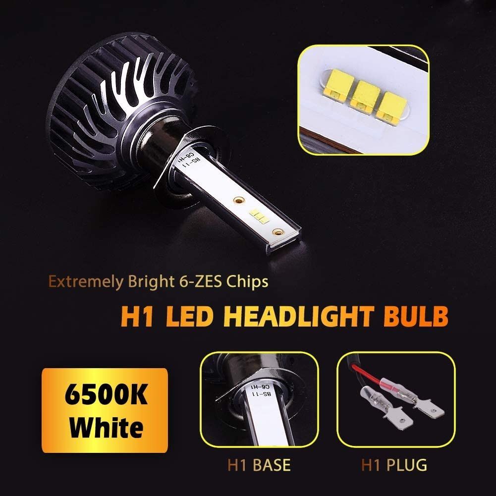 products/682/h1 led.jpg - LED H1 SET PHI ZES chip 8000LM - Xenon Svetla Beograd